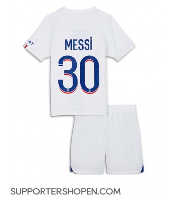 Paris Saint-Germain Lionel Messi #30 Tredje tröja Barn 2022-23 Kortärmad (+ korta byxor)